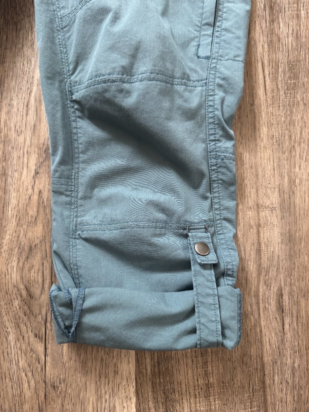 KÜHL Spire Roll-Up Stretch Hiking Cargo Pants Muted Blue - Picture 5 of 6